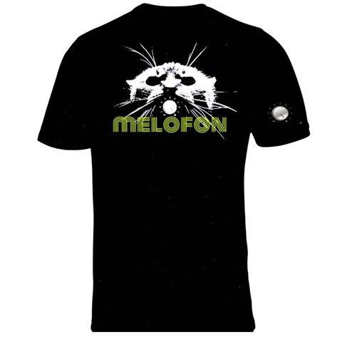 Футболка чоловіча Melofon Cat Чорна F-12 фото