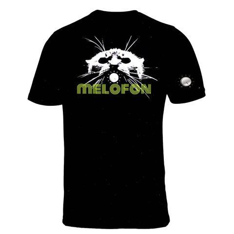 Футболка чоловіча Melofon Cat Чорна F-12 фото