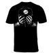 T-Shirt Melofon Headphones Black, Black