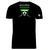 T-shirt melofon selected techno "Dark frequency", Black