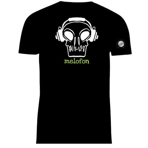 Футболка чоловіча Skull Techno Чорна F-27 фото
