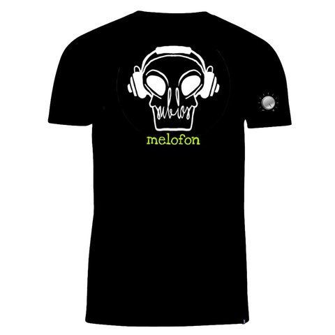 Футболка чоловіча Skull Techno Чорна F-27 фото