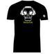 Men's T-shirt Skull Techno Black, Black
