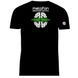 T-shirt melofon selected techno "Neuro Noise" (Neuro Noise), Black