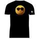Men's T-shirt Melofon "Smile", Black